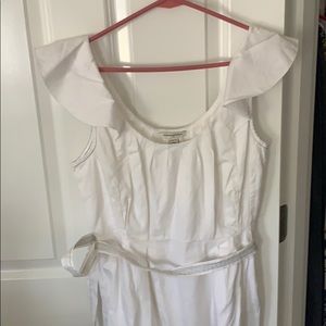 White cotton dress